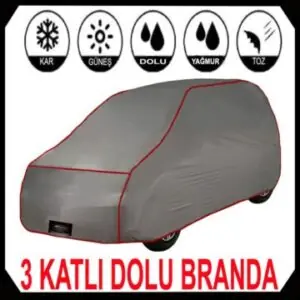 3 Katlı Dolu Darbe Koruyucu ALFA ROMEO GUİLETTA  Araba Brandası oto branda araba çadırı