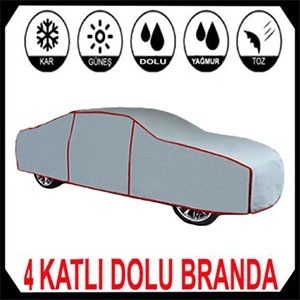 4 Katlı Dolu Darbe Koruyucu HYUNDAİ LONİQ 6 Araba Brandası oto branda araba çadır